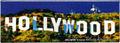 Hollywood Sign Photo Magnet - Panorama