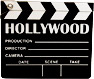 Hollywood Clapboard Fridge Magnet