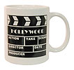 Hollywood Souvenir Director's Clapboard Coffee Mug, White