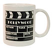 Hollywood Souvenir Directors Clapboard Coffee Mug, White