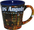 Los Angeles City Lights Souvenir - Cone Shaped Mug