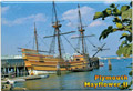 Plymouth, Massachusetts Souvenir Metal Magnet