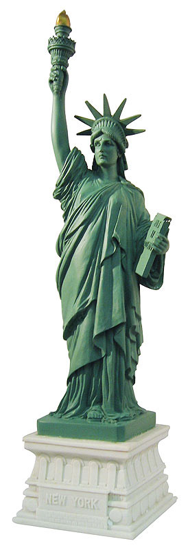 14"H Statue of Liberty Replica