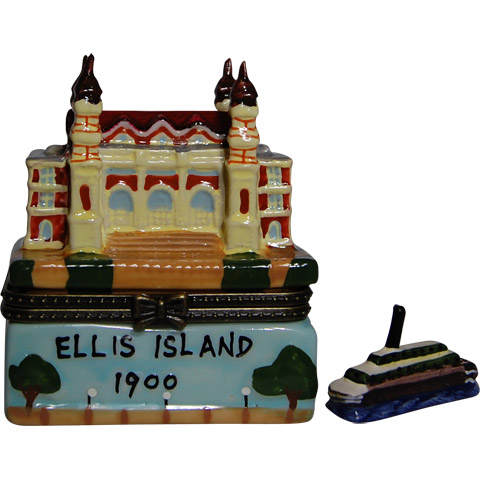 Ellis Island Historical Building, Trinket Box