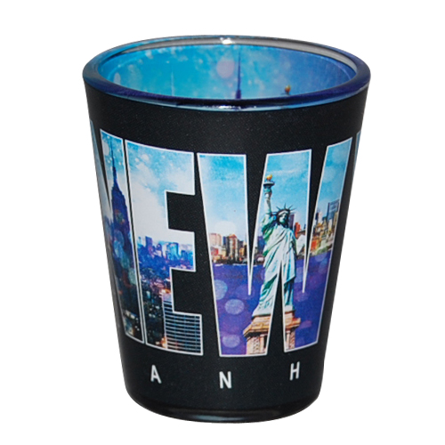 Contemporary Style New York Shot Glass