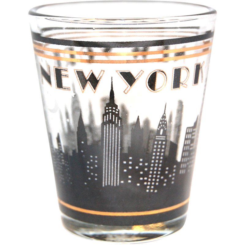 New York City Skyline Shot Glass