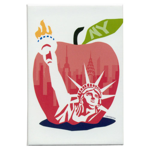 New York Big Apple Souvenir Magnet