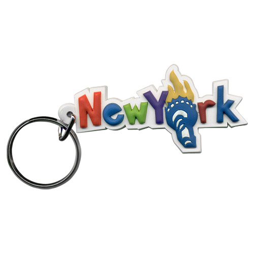 N.Y. Letter Torch Key Chain