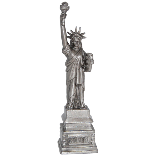 Statue of Liberty Miniature Replica - Pewter, 5.5