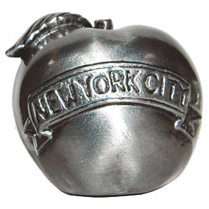 3D Big Apple Paperweight - New York City Souvenir, 2-1/2