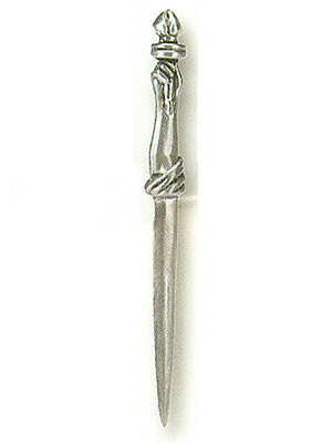 7H - Statue of Liberty Metal Letter Opener (Arm), Pewter Finish