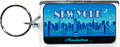 New York City Skyline Manhattan Acrylic Key Chain