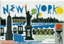 New York Souvenir Refrigerator Magnet