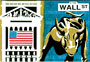 New York City Wall Street Refrigerator Magnet