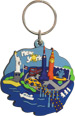 New York Cut Out Souvenir Key Chain