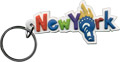 N.Y. Letter Torch Key Chain