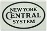 NY Central System - Porcelain on Steel Magnet