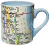 NYC Subway Map Mug