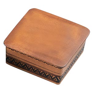 Wooden Polish Box - Curved Corners, 4.75