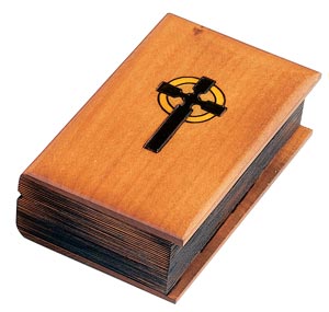 Wooden Polish Box - Bible Box, 7.5