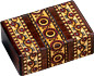 Carved Wood Box - Ornate Ribbon, 6L