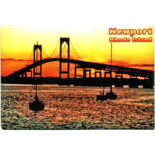 Newport, Rhode Island Souvenir Metal Magnet