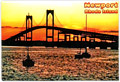 Newport, Rhode Island Souvenir Metal Magnet