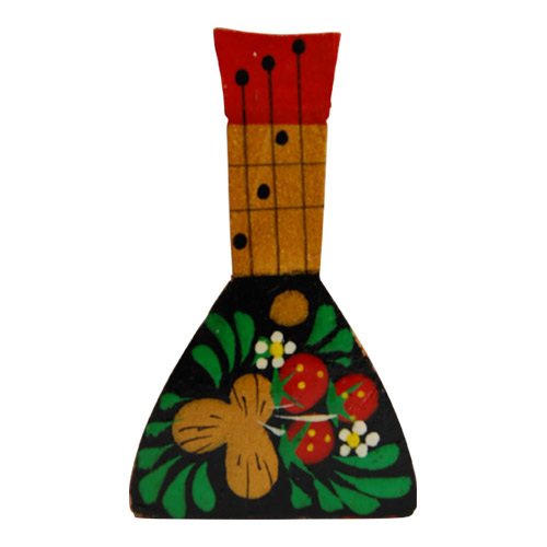 Russian Balalaika Refrigerator Magnet, 3H