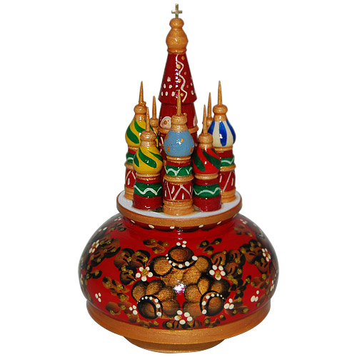St. Basils Cathedral Russian Music Box - 7H