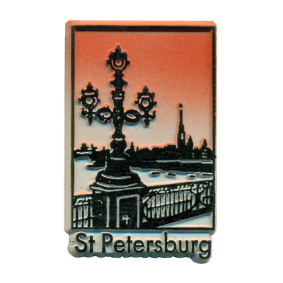 St. Petersburg Souvenir - Fridge Magnet