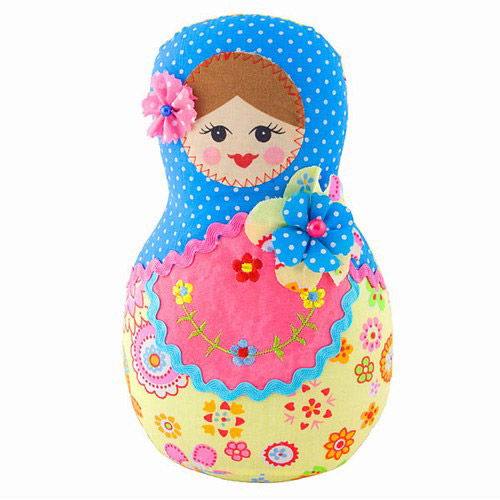 Russian Doll Decorative Plush - 8.5H