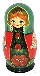 5.75 Doll Set 5 Nesting Dolls