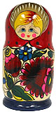 7.5 Doll Set 7 Nesting Dolls