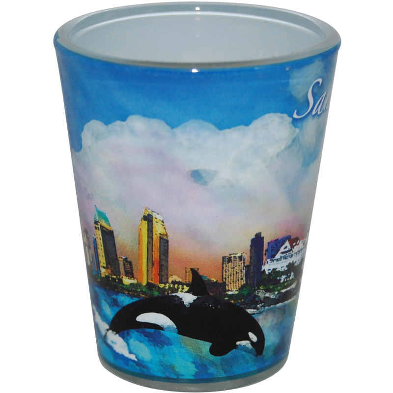 San Diego Beach Souvenir Shot Glass, photo-1