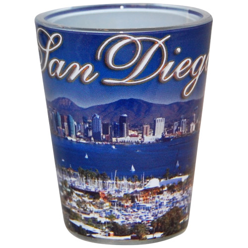 San Diego Harbor Souvenir Shot Glass