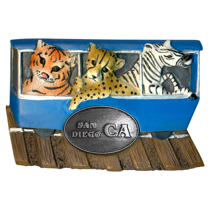 San Diego Souvenir Magnet, Zoo