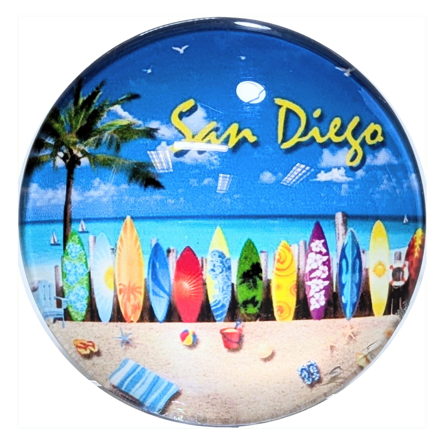 San Diego Surfboards Magnet