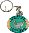 San Diego Key Chain, Spinning Dolphin