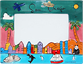 Hand-Painted San Diego Souvenir Picture Frame - 4
