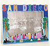 San Diego Skyline Picture Frame, 4x6 Photo