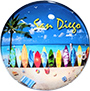 San Diego Surfboards Magnet