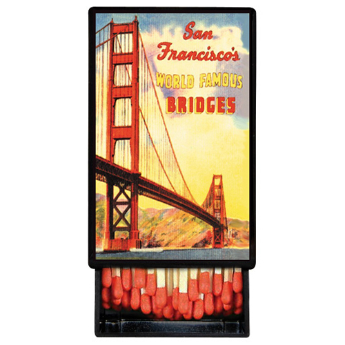 Vintage Golden Gate Bridge on Little Lacquer Box