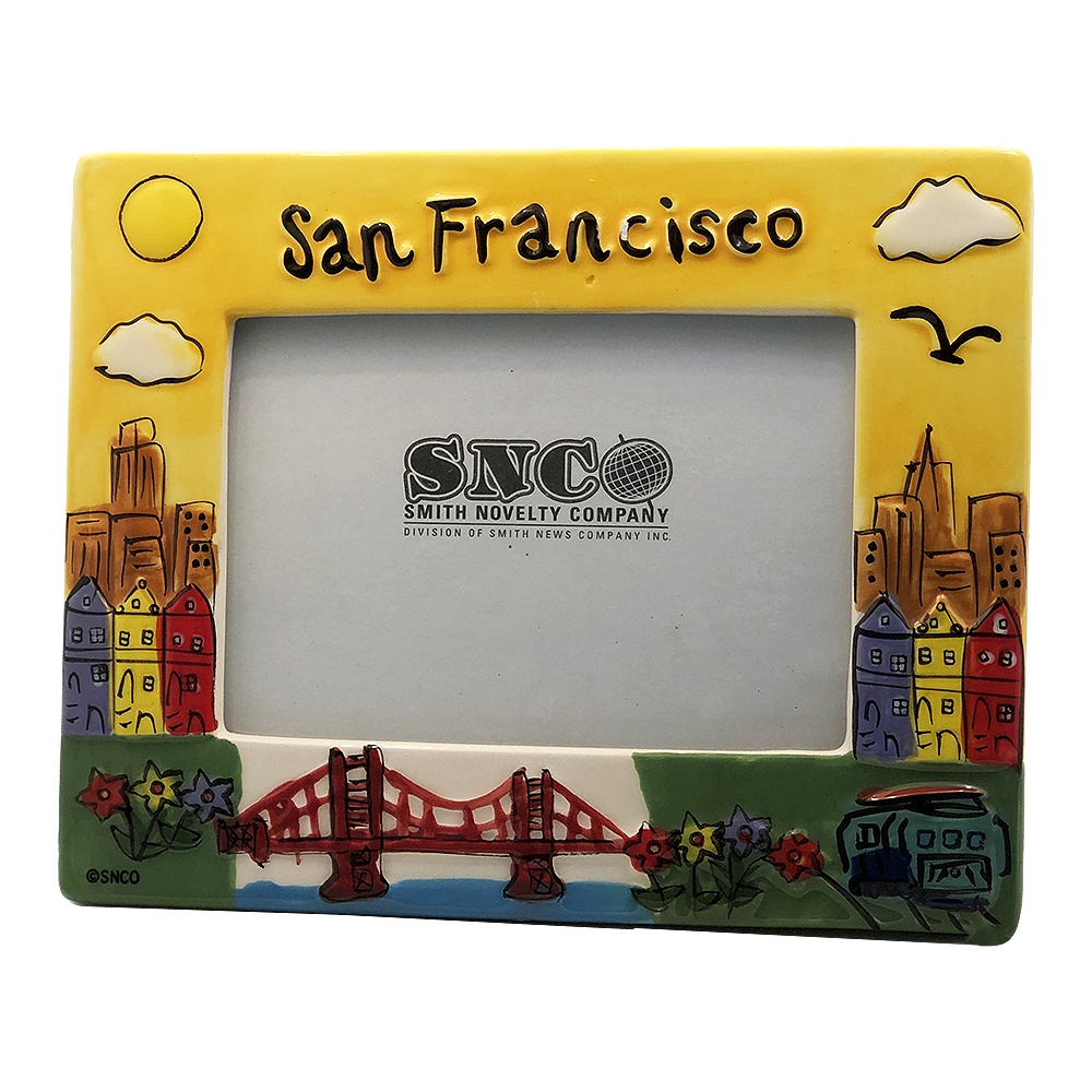 San Francisco Souvenir Picture Frame, 4x6 Photo