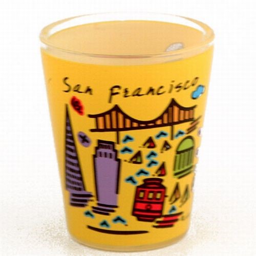 San Francisco Subway Shot Glass