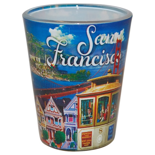 San Francisco Souvenir Shot Glass