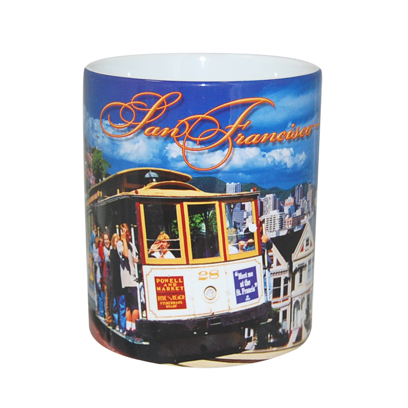 San Francisco Photo Collage Souvenir Coffee Mug, photo-1