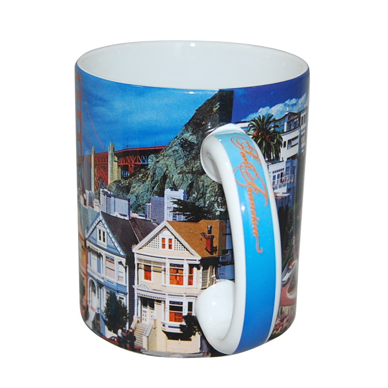 San Francisco Photo Collage Souvenir Coffee Mug, photo-3