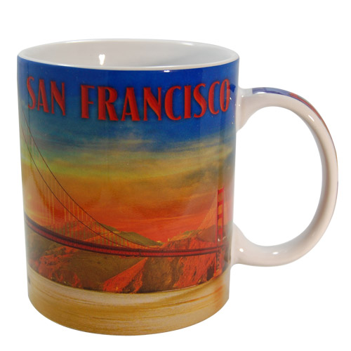 San Francisco Sunset Photo Mug, photo main
