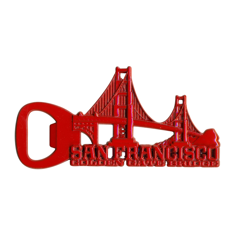 Golden Gate Bridge Bottle Opener Magnet