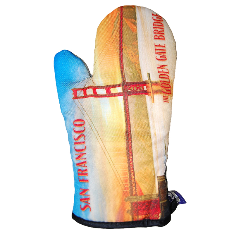 Golden Gate Bridge Design Oven Mitt